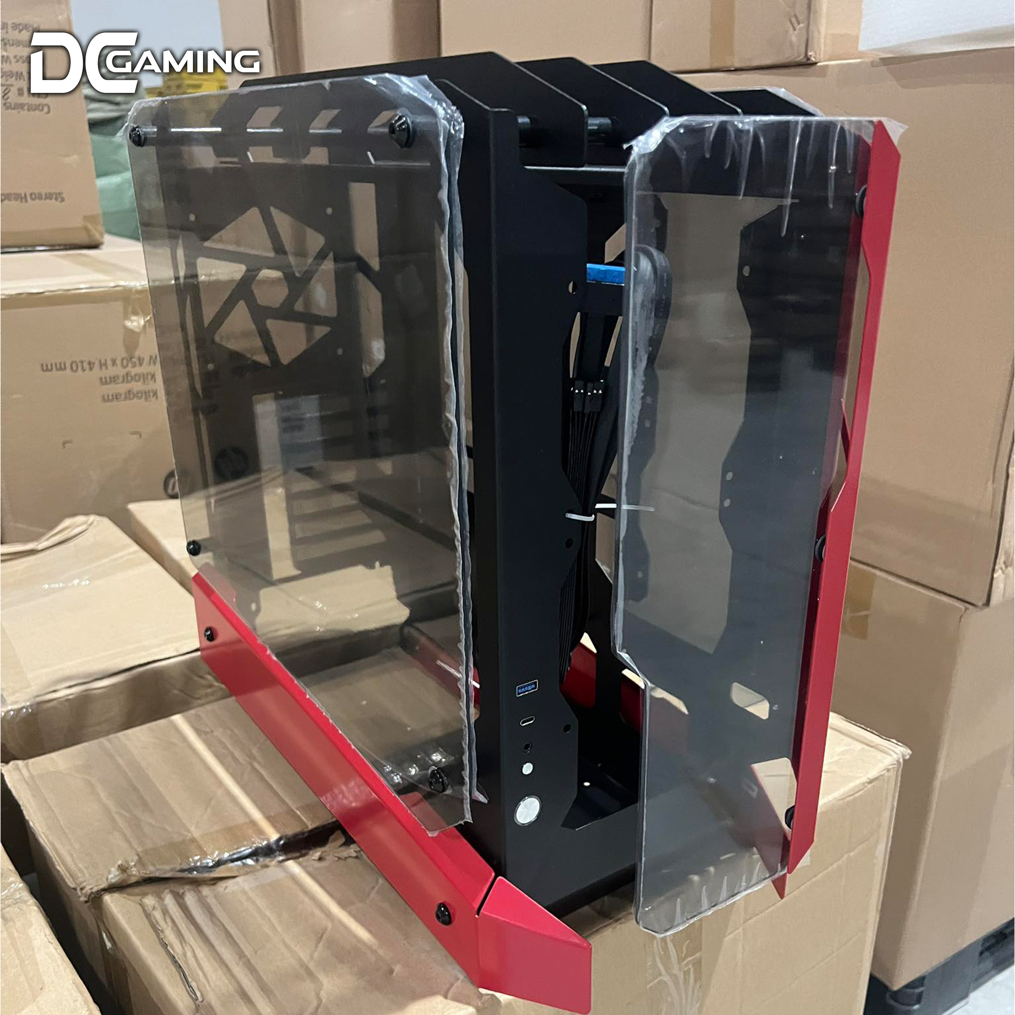 Poseidon / Hestar - Robot Chasis | Black / Red